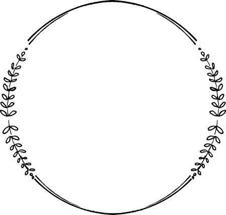 Круглая рамка