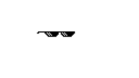 Пиксельные очки gif