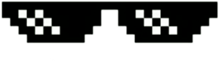 MLG чёрные очки