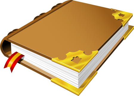 Книга на прозрачном фоне