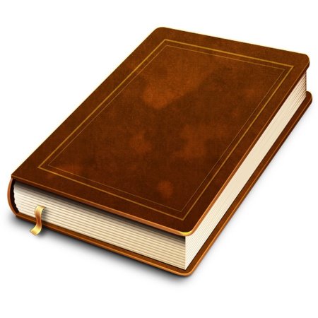 Книга на белом фоне