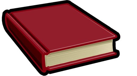 Книга на прозрачном фоне