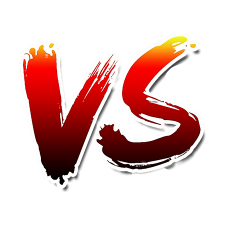 Знак против vs
