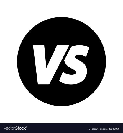 Значок против vs