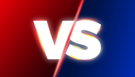 Надпись vs