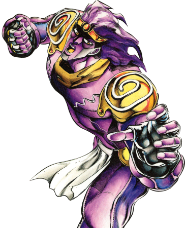 Джоджо Star Platinum over Heaven