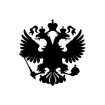 Двуглавый Орел Российской империи вектор