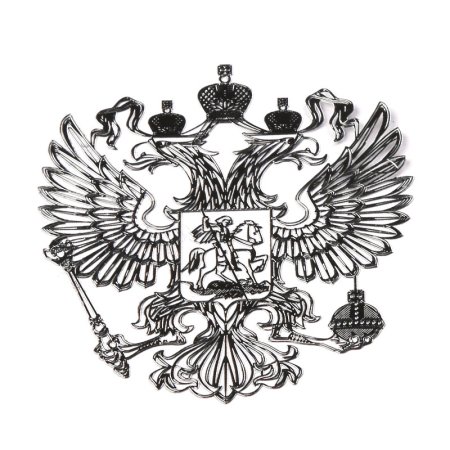 Двуглавый Орел на белом фоне