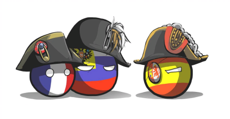 Countryballs наполеоновская Франция