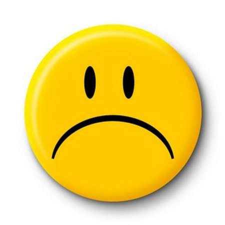 Печальный смайлик