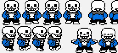 Sprite Sheet Санс