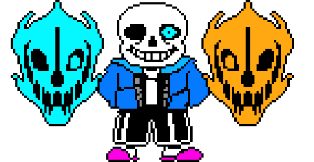 Гастер бластер Sprite