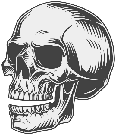Череп PNG