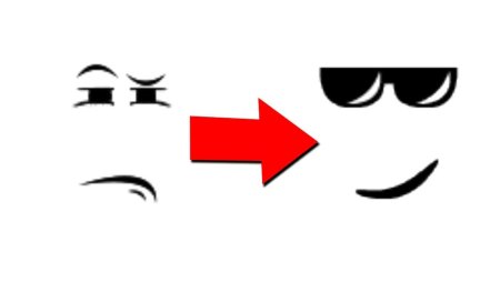 Man face Roblox без фона
