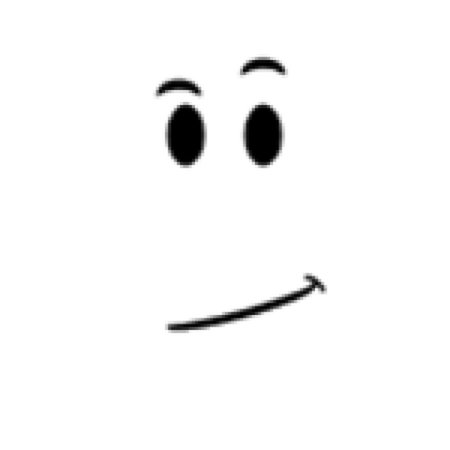 Лицо из Roblox