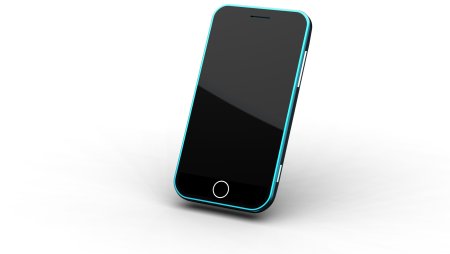 Смартфон под углом
