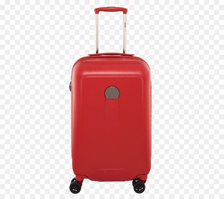 Чемодан на прозрачном фоне для фотошопа