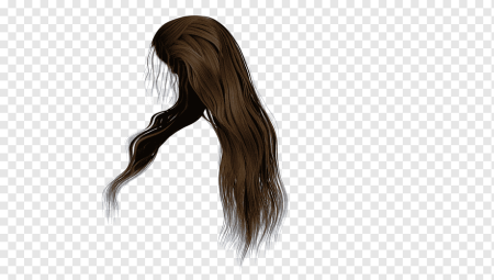 Прядь волос без фона