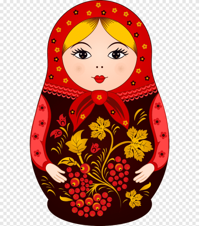 Матрешка рисунок