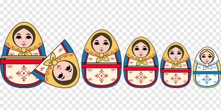 Башкирская Матрешка рисунок