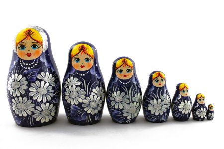 Красивые русские матрешки