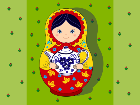 Веселые матрешки