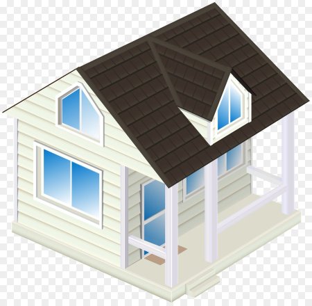 Дом без фона