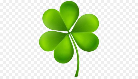 5-Leaf Shamrock transparent