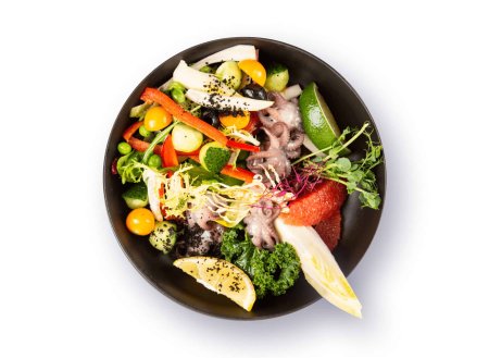 Тарелка с полезной едой