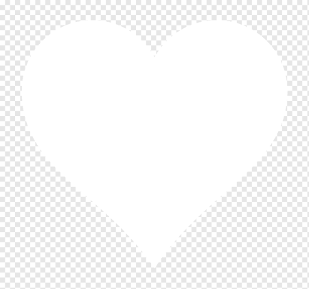 Белое сердечко