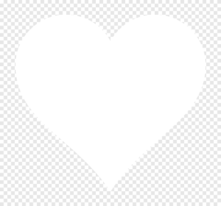 Белые сердечки на прозрачном фоне