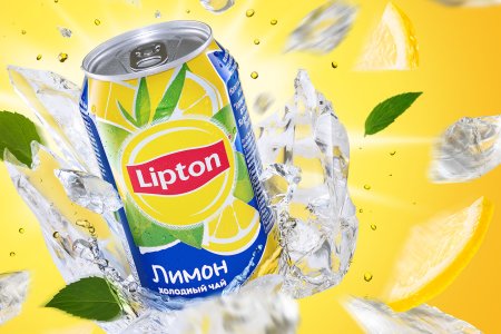 Липтон 0,5 лимон
