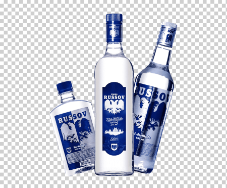 Бутылка водки