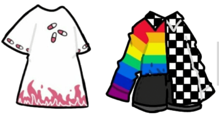 Одежда для обработки гача лайф ЛГБТ