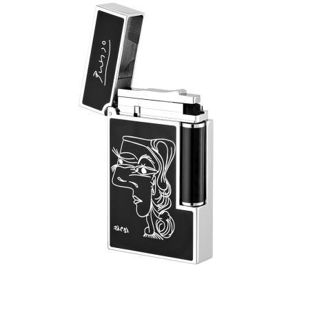 Зажигалки St Dupont черная лакированная 1j3fe32
