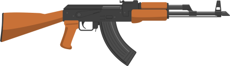 Автомат Калашникова АК-47 вектор