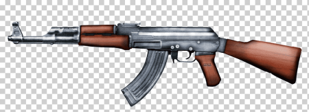АК 47 без фона