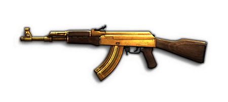 Золотой АК 47 CS go