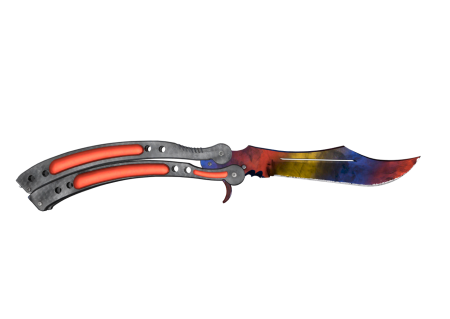 Градиент нож бабочка CS go