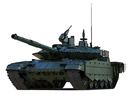 Танк т-90 вектор