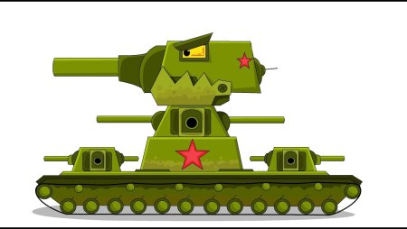 Кв-44 танк мультики
