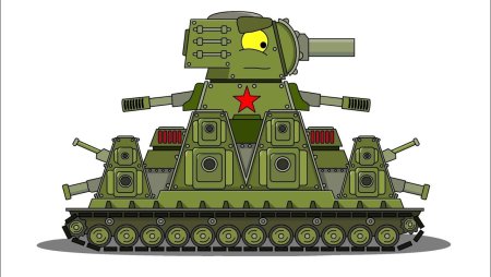 Кв 44 танк сбоку