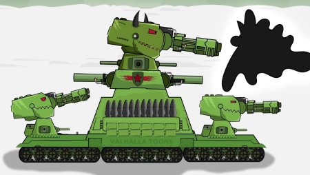 Робот танк с глазами