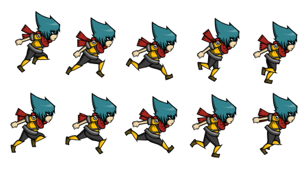 Sprite 2d персонажа