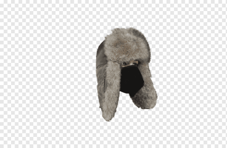 Шапка ушанка без фона