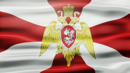 Войска национальной гвардии РФ флаг