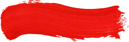 Красный мазок кистью