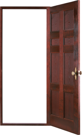 Открытая дверь