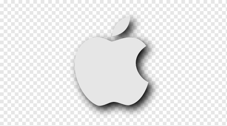 Apple на белом фоне