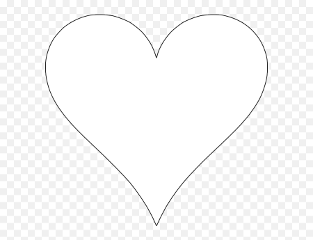 Белое сердечко